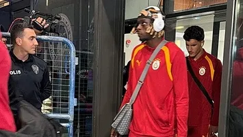 Galatasaray kafilesi Trabzon'a geldi