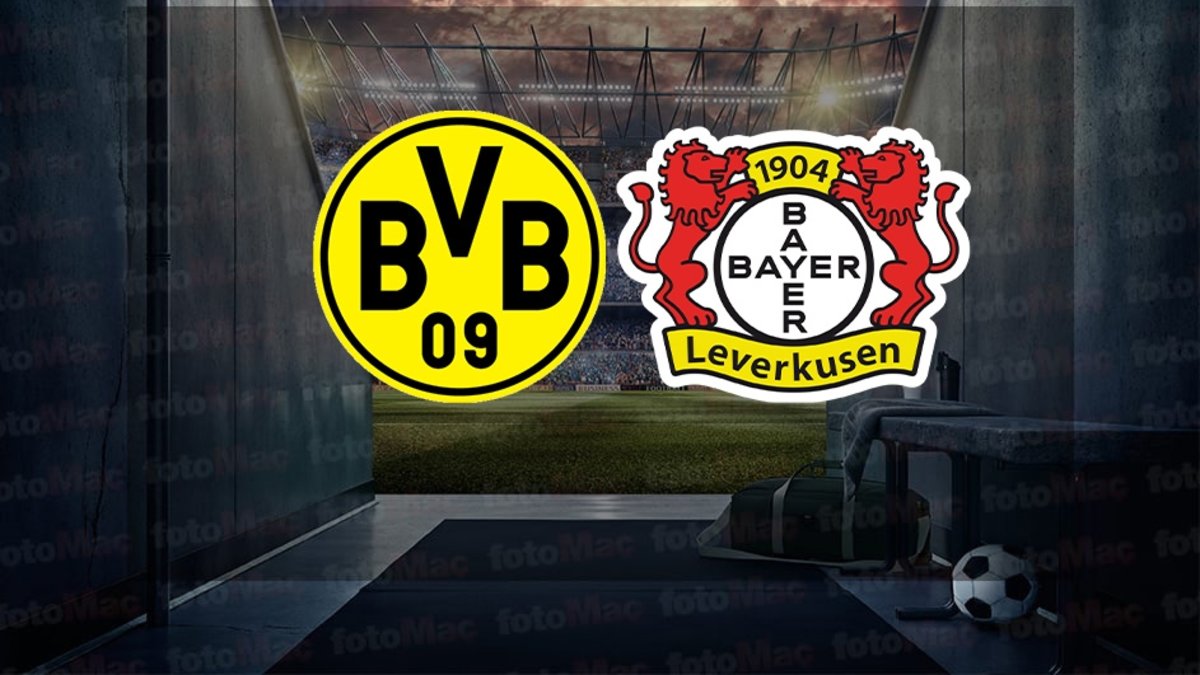 Borussia Dortmund - Bayer Leverkusen maçı ne zaman, saat kaçta ve hangi kanalda canlı yayınlanacak? | Almanya Bundesliga Borussia Dortmund - Bayer Leverkusen maçı ne zaman, saat kaçta ve hangi kanalda canlı yayınlanacak? | Almanya Bundesliga