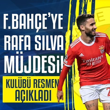 TRANSFER HABERİ: Fenerbahçe’ye Rafa Silva müjdesi! Kulübü resmen açıkladı