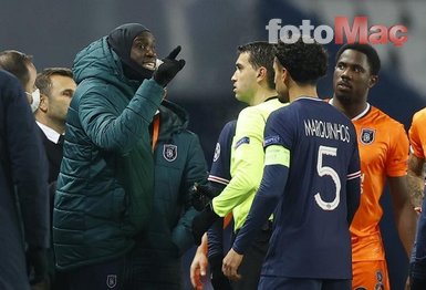 Djibril Cisse Paris Saint-Germain-Başakşehir maçındaki ırkçılık sonrası çıldırdı!