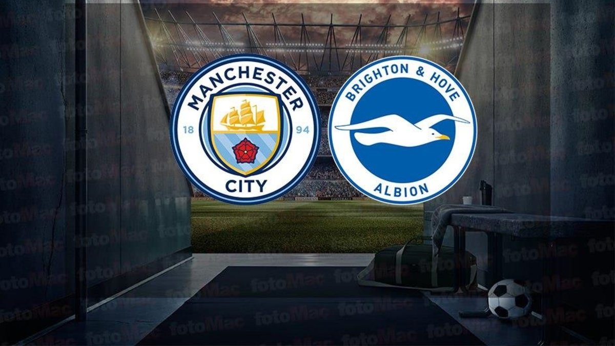 Manchester City - Brighton maçı ne zaman? Saat kaçta ve hangi kanalda canlı yayınlanacak? | İngiltere Premier Lig Manchester City - Brighton maçı ne zaman? Saat kaçta ve hangi kanalda canlı yayınlanacak? | İngiltere Premier Lig