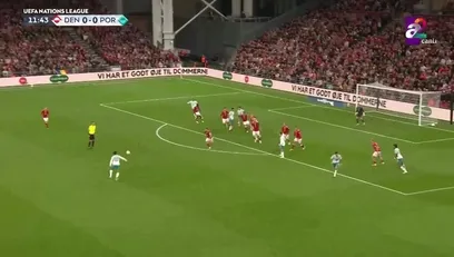 >GOL | Danimarka 0-1 Portekiz