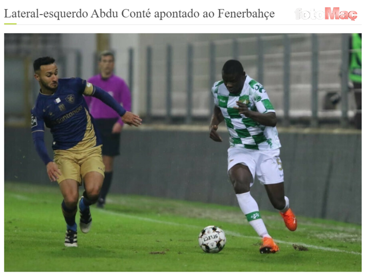 FENERBAHÇE HABERLERİ: Fenerbahçe'nin sol beki Portekiz'den! Pereira'nın son gözdesi Abdu Conte