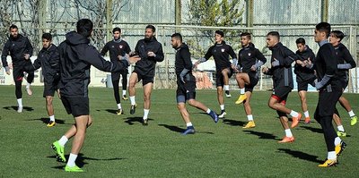 Gaziantepspor Giresunspor maçı hazırlıklarına başladı