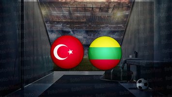 Türkiye - Litvanya maçı CANLI İZLE