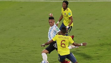 Arjantin Kolombiya'yı Martinez'in golüyle yıktı