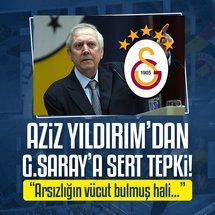Aziz Yıldırım'dan Galatasaray'a tepki!