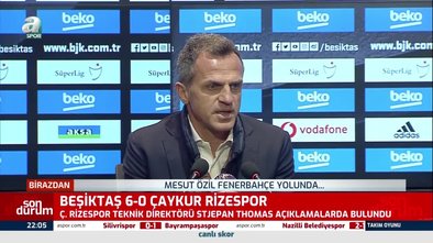 Beşiktaş-Rİzespor maçı sonrası Stjepan Tomas: Böyle hatalar yaparsak, Beşiktaş gibi büyük takımlar cezalandırır
