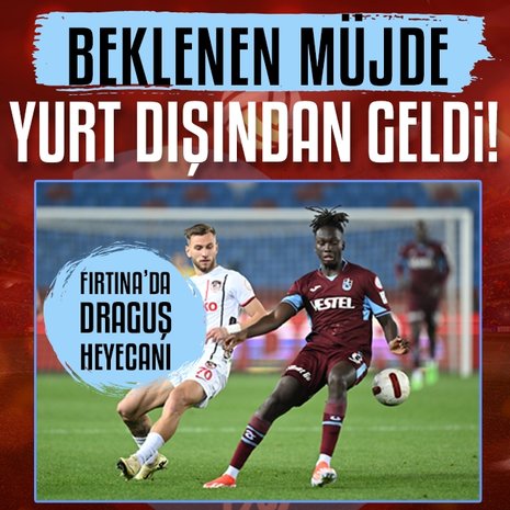 TRANSFER HABERLERİ | Trabzonspor’a Denis Draguş müjdesi!