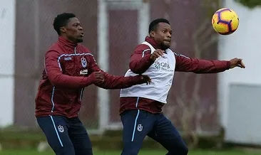 Trabzonspor'da 7 eksikle antrenman