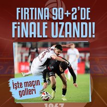 Son finalist Trabzonspor!