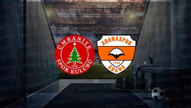 Ümraniyespor - Adanaspor maçı ne zaman, saat kaçta ve hangi kanalda canlı yayınlanacak? | Trendyol 1. Lig