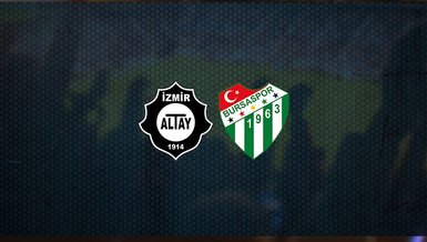 Altay - Bursaspor maçı ne zaman, saat kaçta ve hangi kanalda canlı yayınlanacak? | TFF 1. Lig