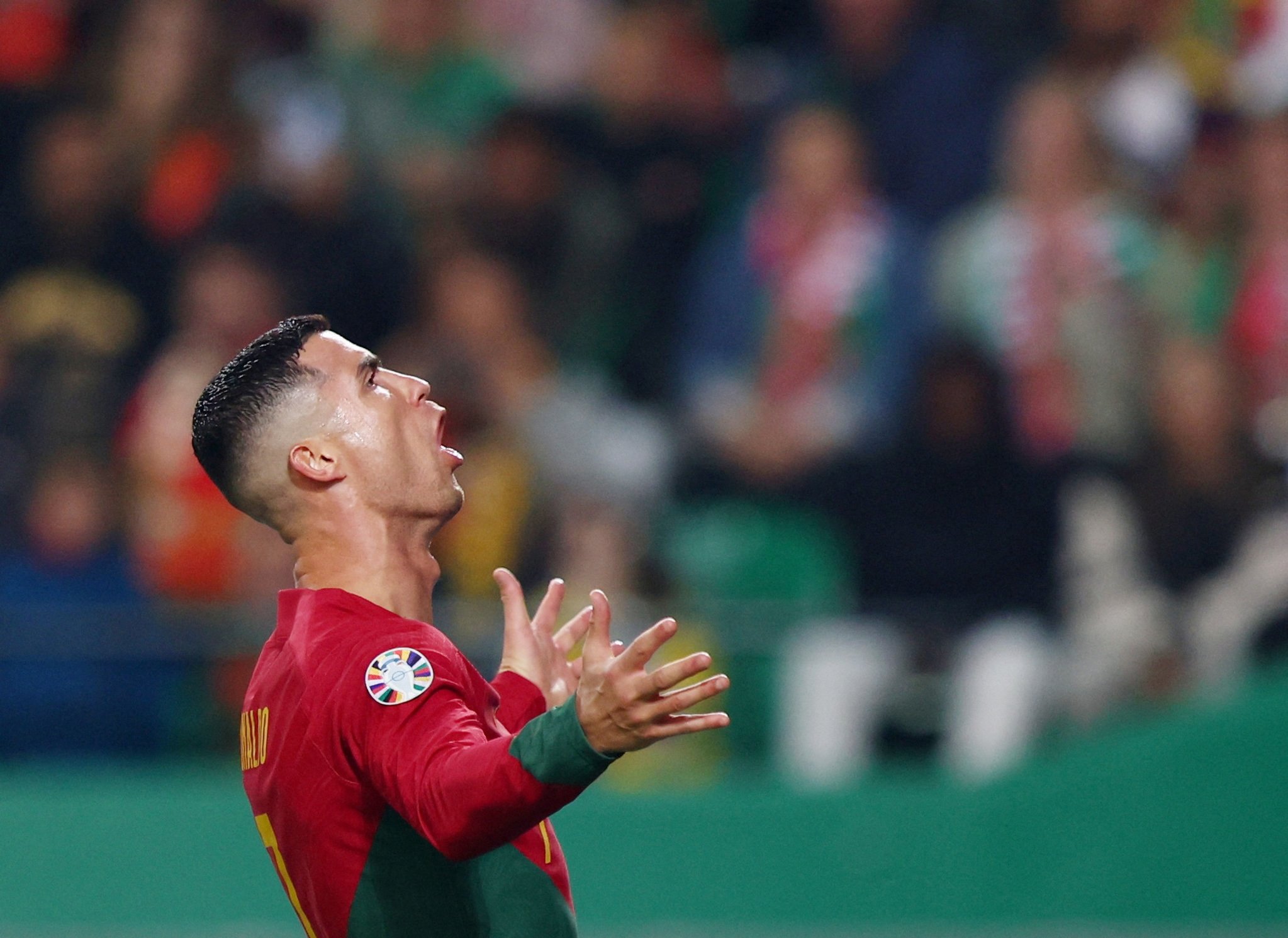 Cristiano Ronaldo in tears after Euro 2025 penalty kick failure