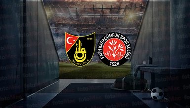İstanbulspor - Fatih Karagümrük maçı ne zaman, saat kaçta ve hangi kanalda canlı yayınlanacak? | Trendyol Süper Lig