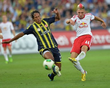 Salzburg - Fenerbahçe maçından kareler