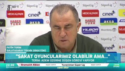 >Fatih Terim: Dejavu yaşıyor gibiyim