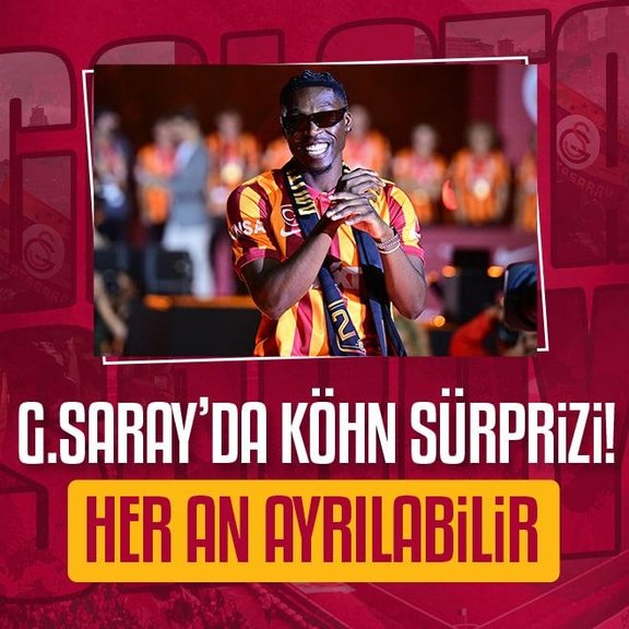 TRANSFER HABERİ - Galatasaray’da Derrick Köhn sürprizi! Her an ayrılabilir