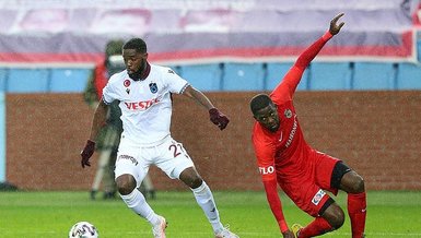Son dakika spor haberleri: Trabzonspor Djaniny'nin olmadığı maçlarda puan kayıplarına engel olamadı