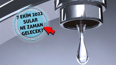 İSKİ SU KESİNTİSİ – 7 Ekim 2022 İstanbul planlı su kesintisi olan ilçeler | Sular ne zaman gelecek?