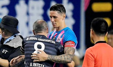 Fernando Torres son maçına çıktı