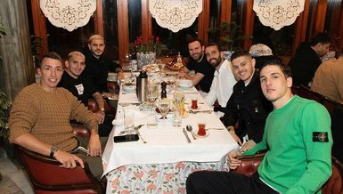 Galatasaraylı futbolcular iftar yemeğinde buluştu!