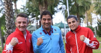 Milli boksörden Ünal Karaman'a ziyaret