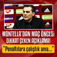 Montella: Penaltılara çalıştık ama...