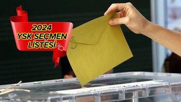 YSK SEÇMEN LİSTESİ 2024 | 31 Mart seçim listeleri e-Devlet