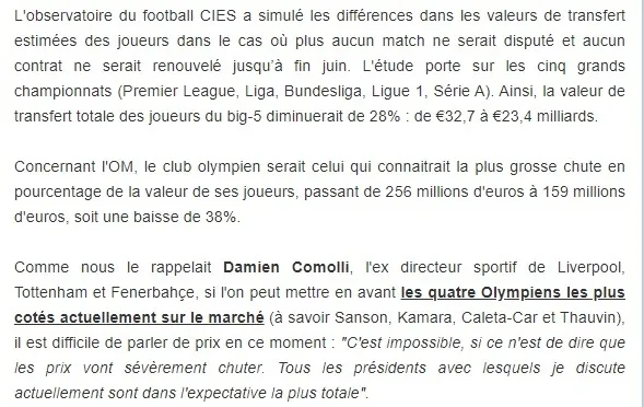 Damien Comolli'den flaş iddia! Corona virüsü sonrası... - 1