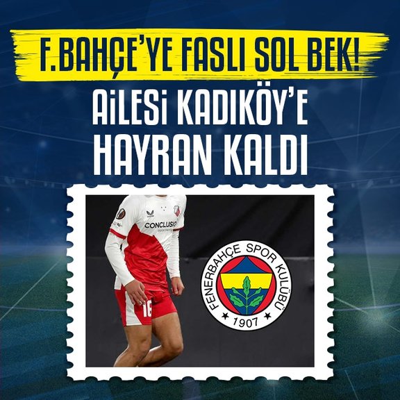Fenerbahçe’ye Faslı sol bek! Transferi...