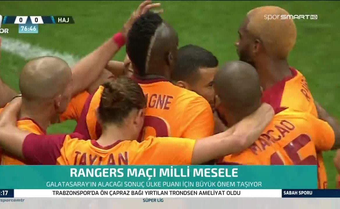 rangers galatasaray maci milli mesele videosunu izle fotomac tv