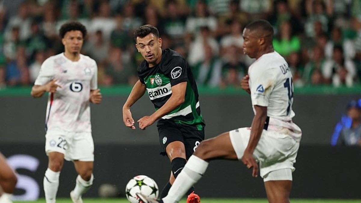 Sporting Lizbon 2 - 0 Lille (MAÇ SONUCU ÖZET)