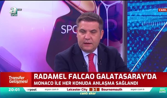 Ve mutlu son! Radamel Falcao Galatasaray'da