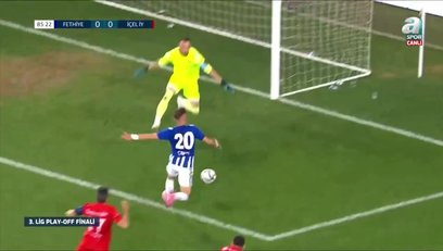 >İşte Fethiyespor - İçel İdmanyurdu maçının özeti