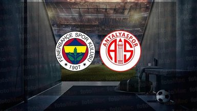 FENERBAHÇE ANTALYASPOR MAÇI CANLI İZLE ŞİFRESİZ - Fenerbahçe - Antalyaspor maçı saat kaçta? Hangi kanalda?