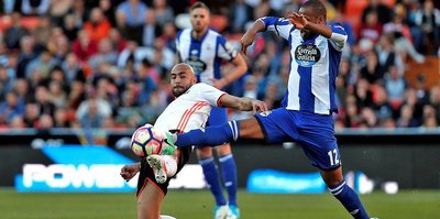 Emre Çolaklı Deportivo, Valencia'ya farklı kaybetti
