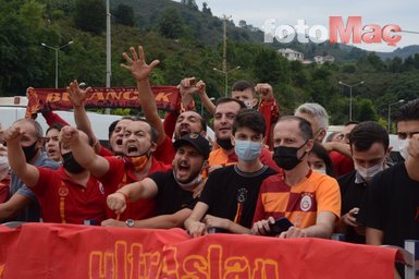 Son dakika spor haberi: Galatasaray’a Giresun’da coşkulu karşılama