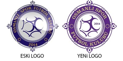 Osmanlıspor Kulübünün logosu değişti