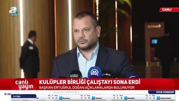 Doğan açıkladı! İşte Kulüpler Birliği Çalıştayı'nda konuşulanlar