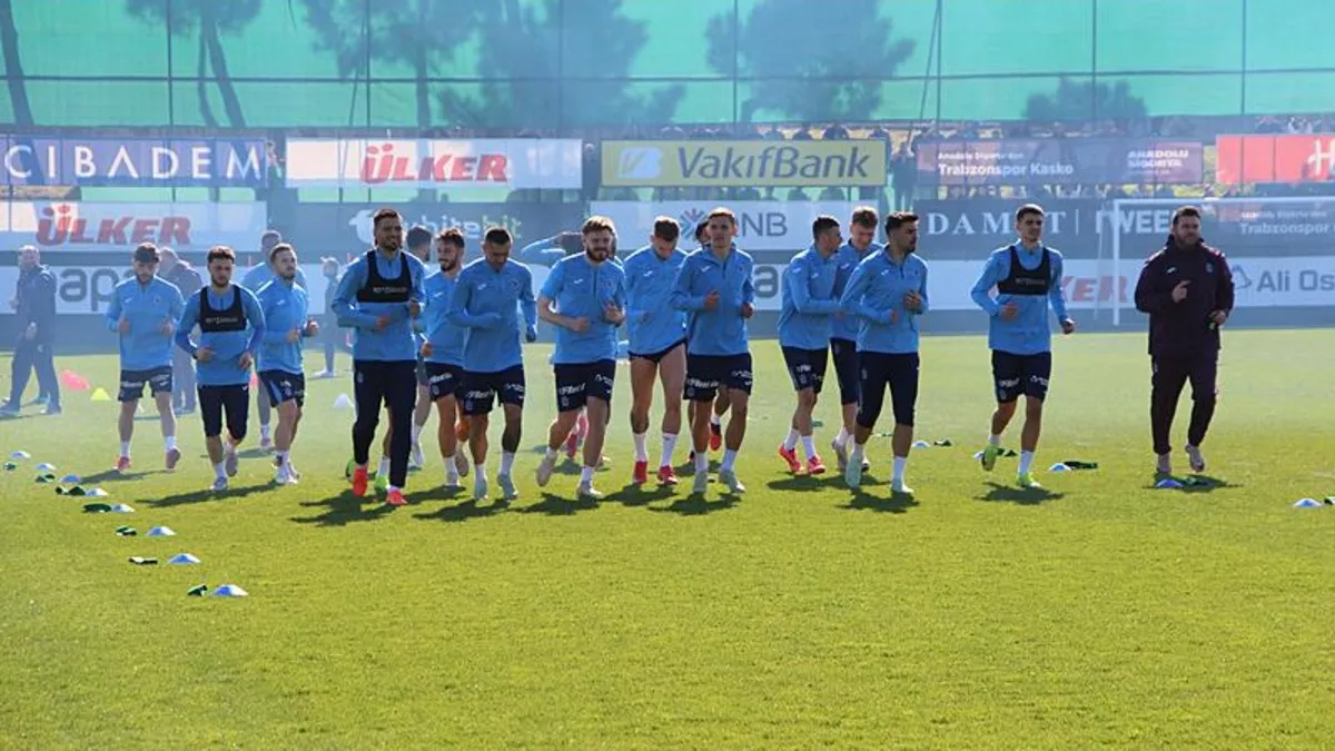 Trabzonspor, Başakşehir maçının hazırlıklarını sürdürdü