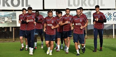 Trabzonspor'da, Büyükşehir Belediyesi Erzurumspor maçı hazırlıkları sürdü