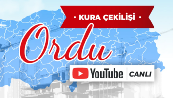 TOKİ Ordu kura çekimi CANLI izle
