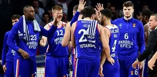Anadolu Efes’ten görkemli galibiyet
