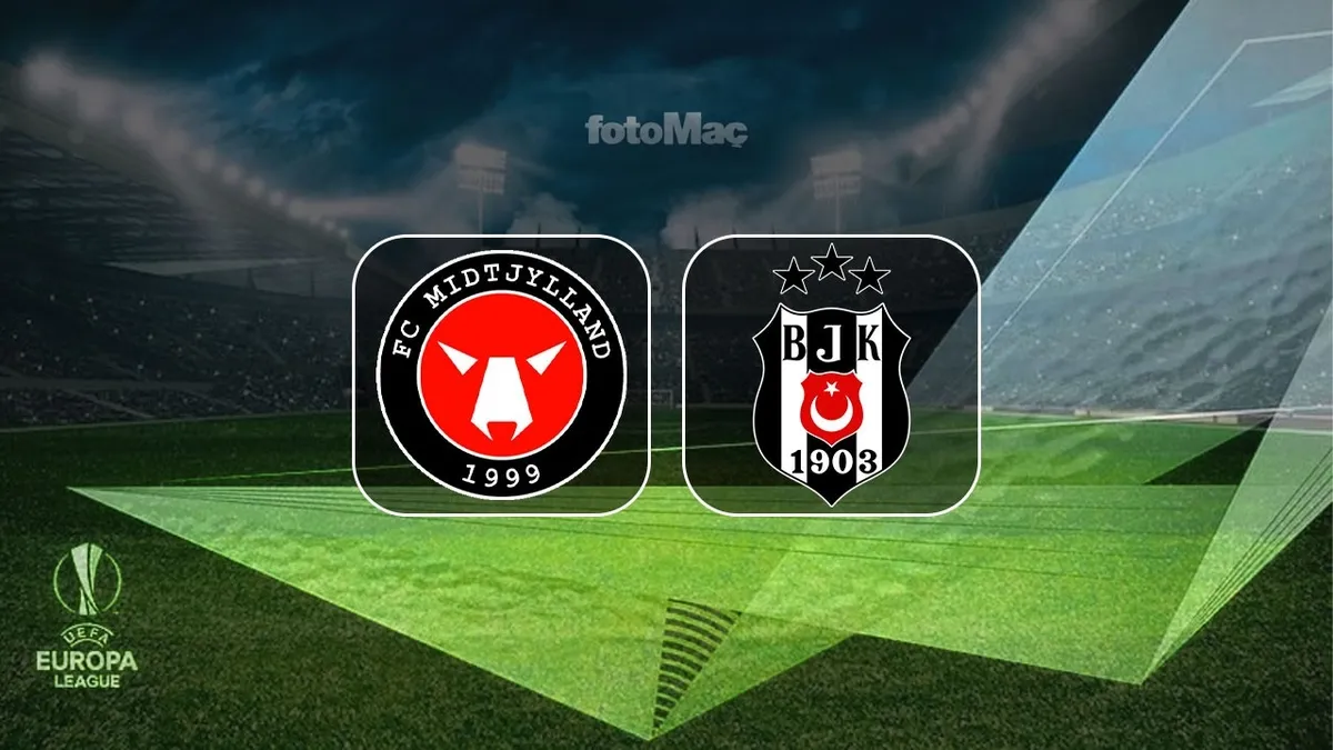 Midtjylland-Beşiktaş CANLI İZLE | Maç ne zaman, saat kaçta, hangi kanalda? Muhtemel 11'ler
