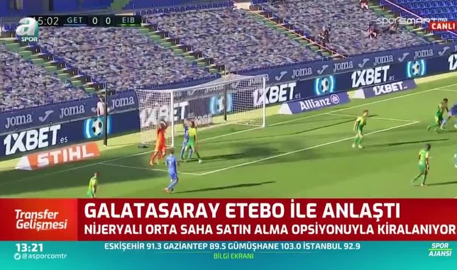 Galatasaray Nijeryalı orta saha Etebo ile anlaşmaya vardı