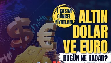 CANLI DOLAR VE ALTIN FİYATLARI | 1 Kasım 2023 Dolar, Euro, gram, çeyrek altın kaç TL?