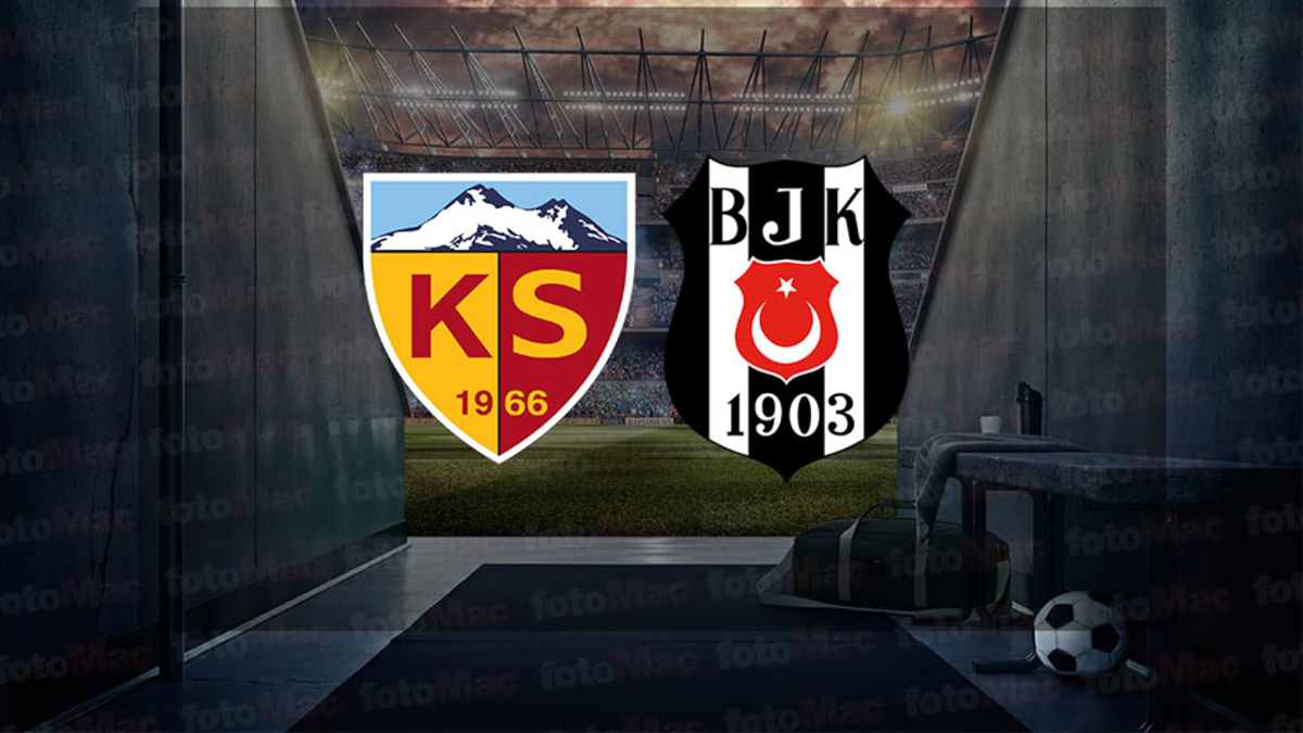 Kayserispor - Beşiktaş maçı saat kaçta, hangi kanalda canlı oynanacak? | Beşiktaş Trendyol Süper Lig maçı