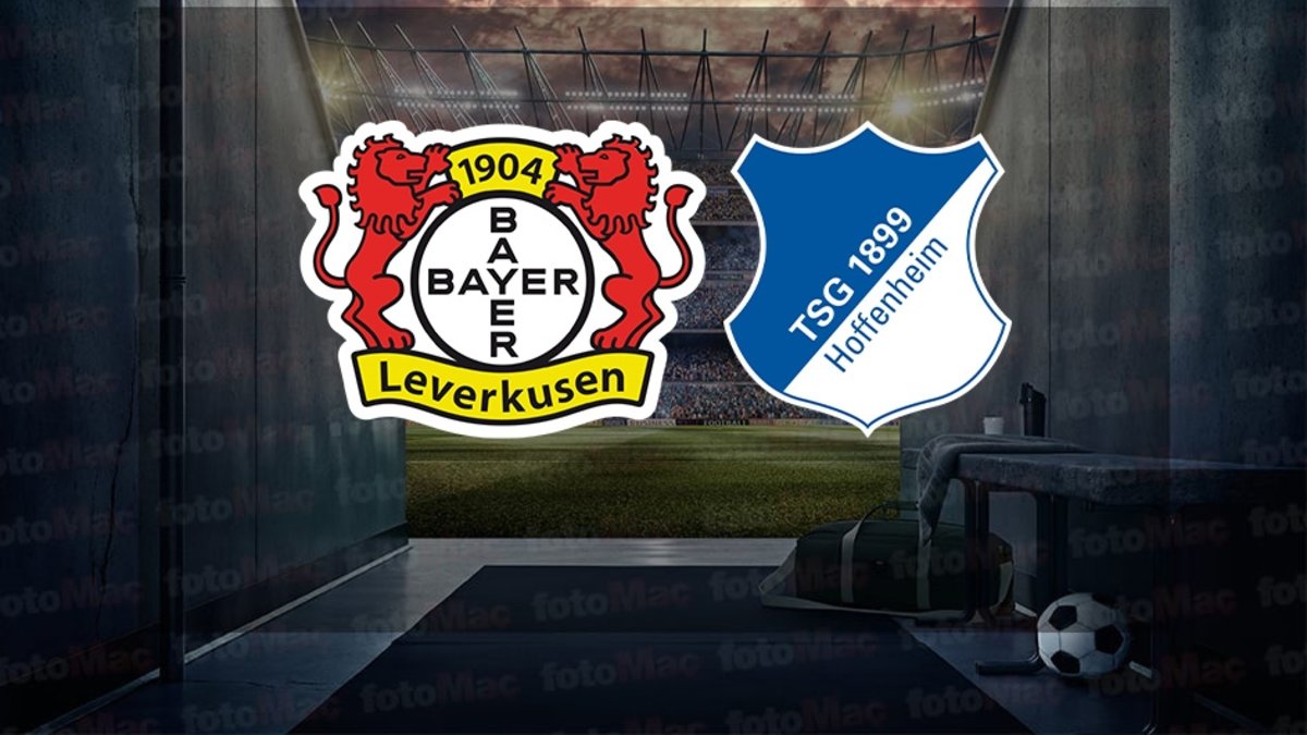 Bayer Leverkusen - Hoffenheim maçı ne zaman, saat kaçta ve hangi kanalda canlı yayınlanacak? | Almanya Bundesliga Bayer Leverkusen - Hoffenheim maçı ne zaman, saat kaçta ve hangi kanalda canlı yayınlanacak? | Almanya Bundesliga