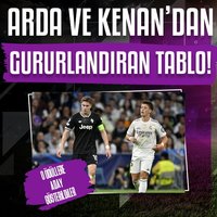 Arda ve Kenan'dan gururlandıran tablo!